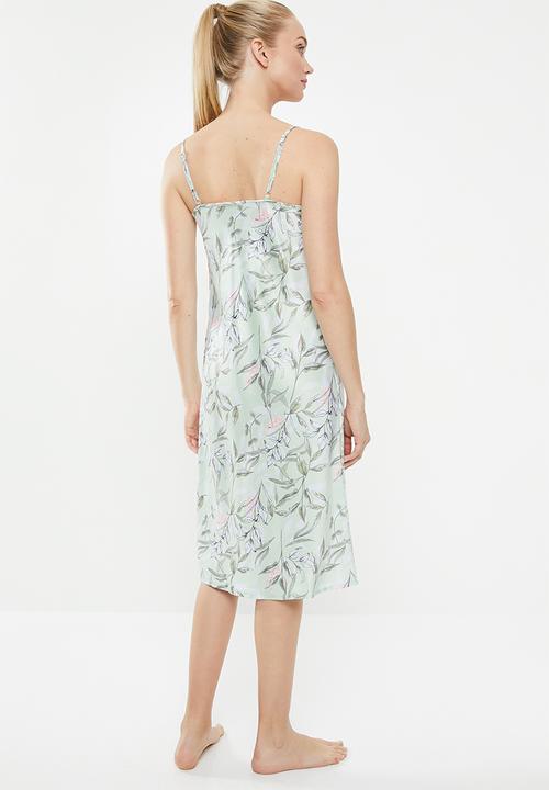 Superbalist - Printed nightie - green
