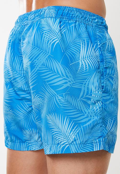 Jack & Jones - Sunset swim shorts - blue