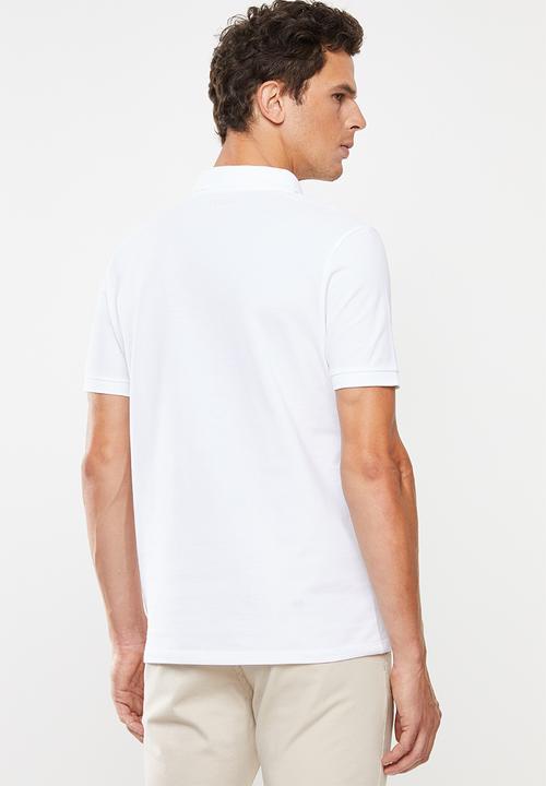 GUESS - Guess classic polo - white