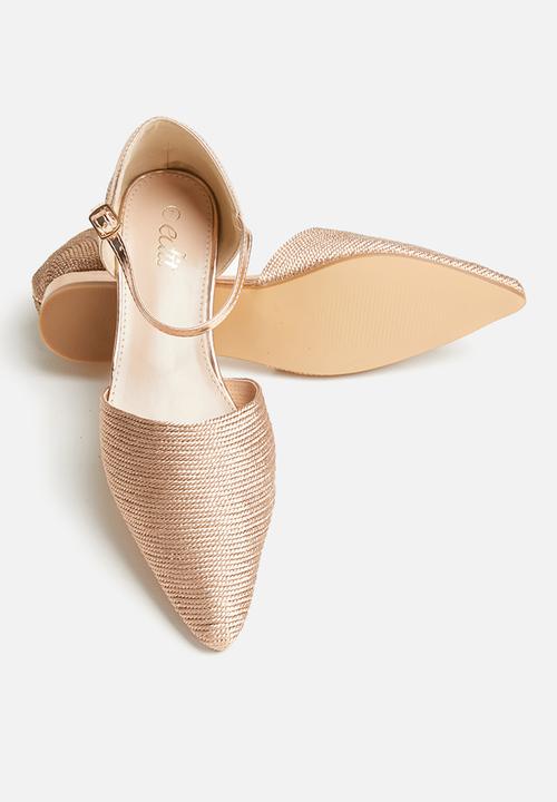 edit - Selena pump - rose gold