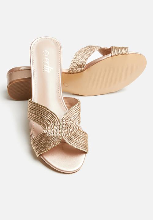 edit - Julie sandal - rose gold