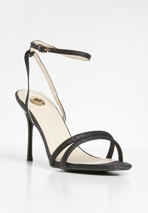 Footwork - Shimmer heel - black