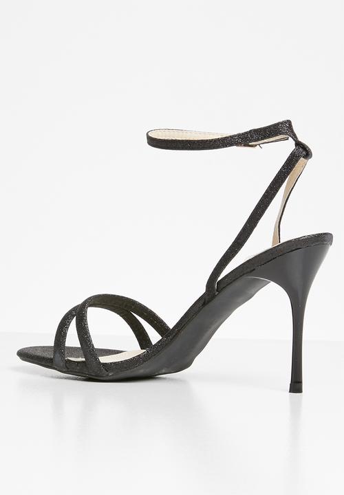 Footwork - Shimmer heel - black