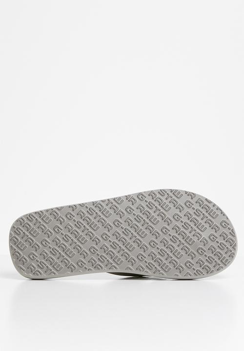 G-STAR - Dend flip flop - grey & navy
