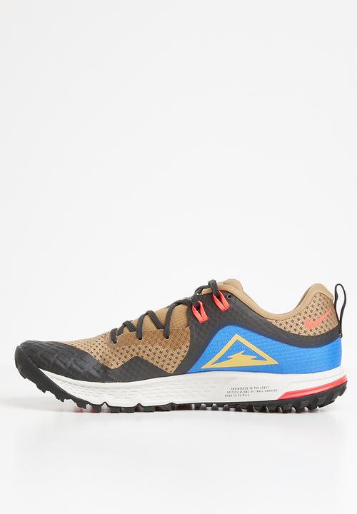 Nike - Air Zoom Wildhorse 5 - beechtree/university gold-off noir