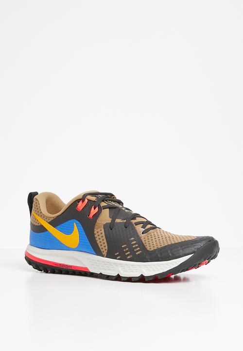 Nike - Air Zoom Wildhorse 5 - beechtree/university gold-off noir