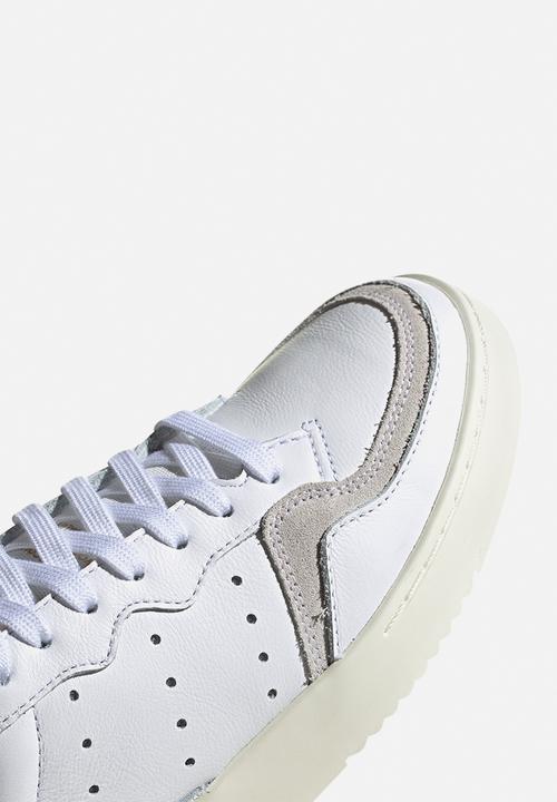 adidas Originals - Supercourt - ftwr white / maroon