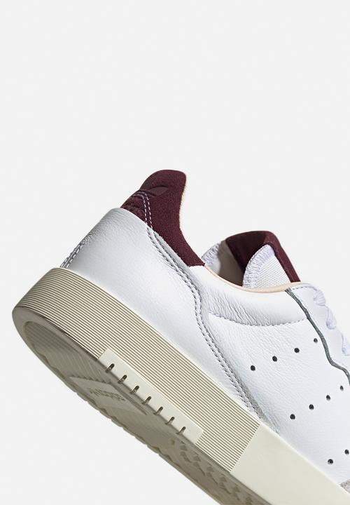 adidas Originals - Supercourt - ftwr white / maroon