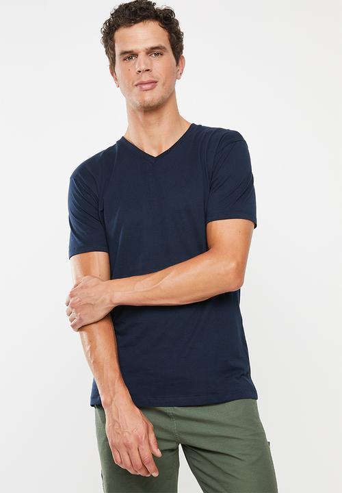 Superbalist - Plain v-neck 3 pack tees - multi