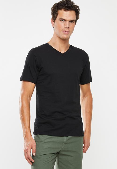 Superbalist - Plain v-neck 3 pack tees - multi
