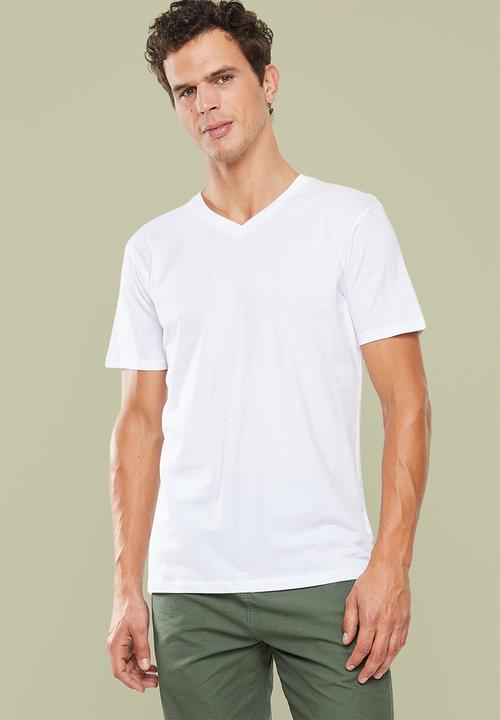 Superbalist - Plain v-neck 3 pack tees - multi