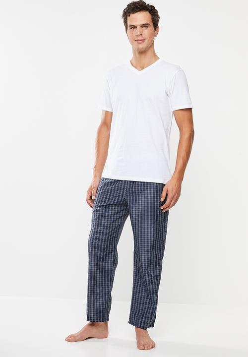 Superbalist - Woven sleep pants - blue