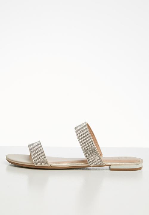 Call It Spring - Rosalia sandal - champagne