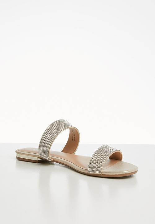 Call It Spring - Rosalia sandal - champagne