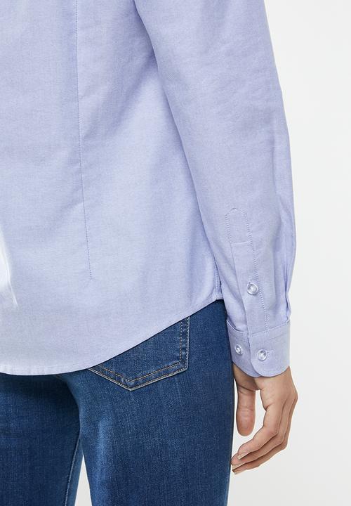 POLO - Carina oxford shirt - blue