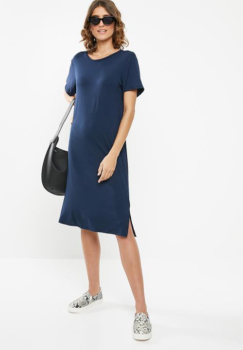 edit - T-shirt dress - navy