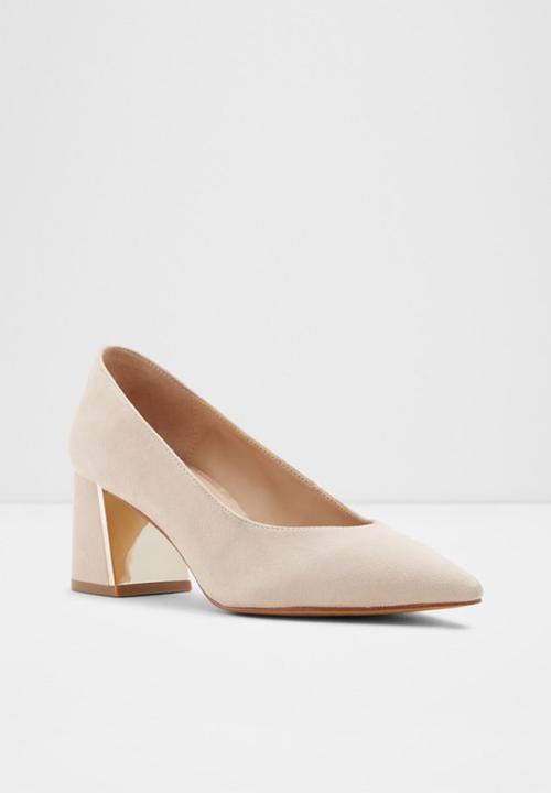 ALDO - Sevilassa leather heel - neutral