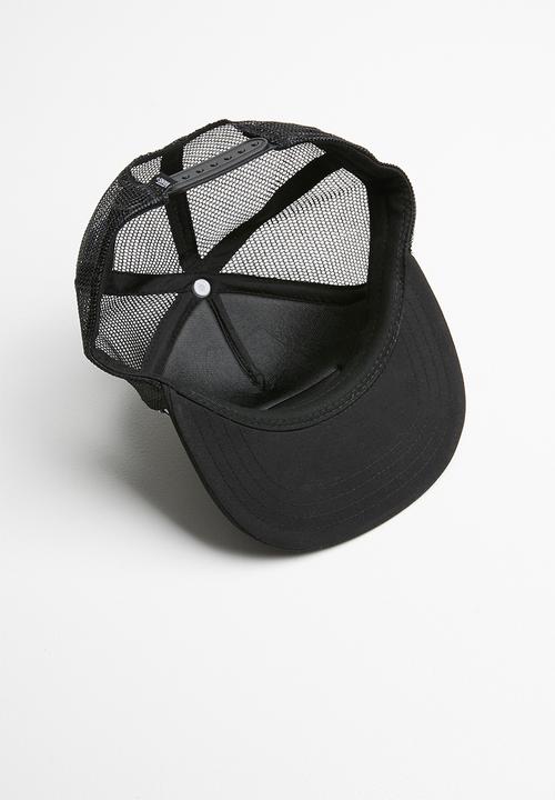 Vans - Classic patch trucker plus boys - black & white 