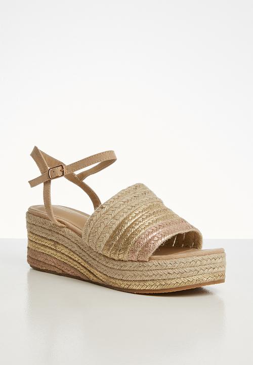 Superbalist - Corrie espadrille flatform - multi 