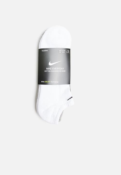 Nike - Everyday cushion no show socks - multi