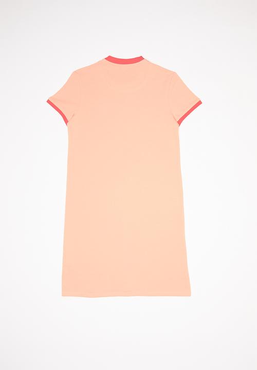 POLO - Girls Emma dress - peach 