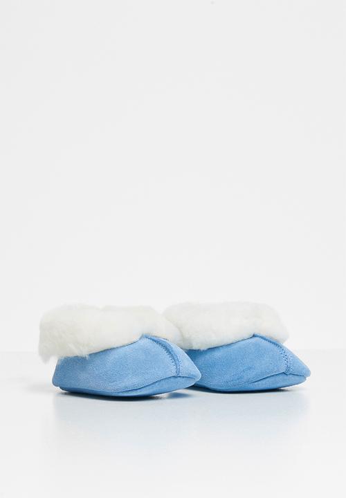 shooshoos - Baby boy gift box - white & blue