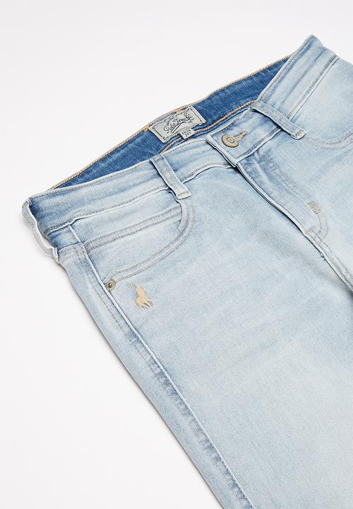 POLO - Boys brett denim jogger - blue