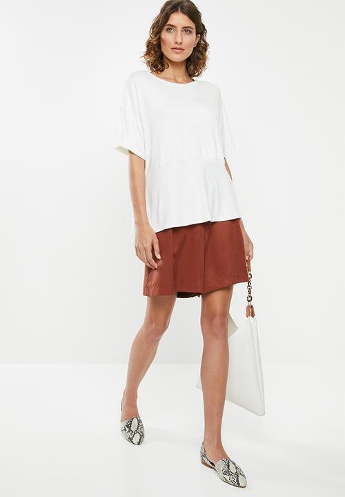 edit - Combo tee - cream