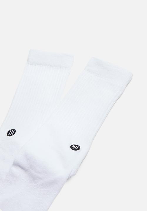 Stance Socks - Icon socks - white