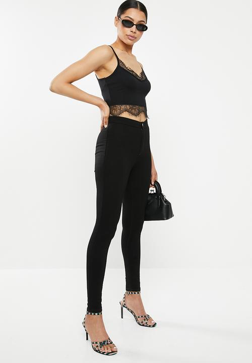 Missguided - Skinny leg jeans - black