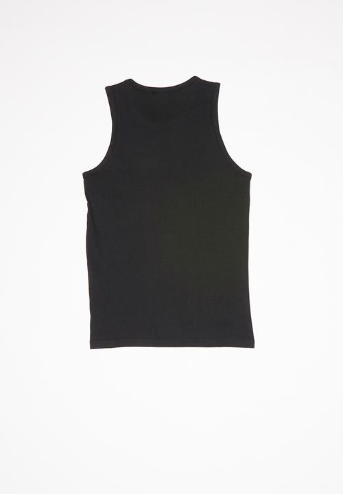 Quiksilver - Comp logo tank youth - black