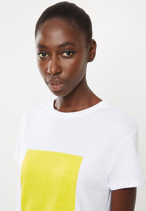 Superbalist - Printed tee - white 