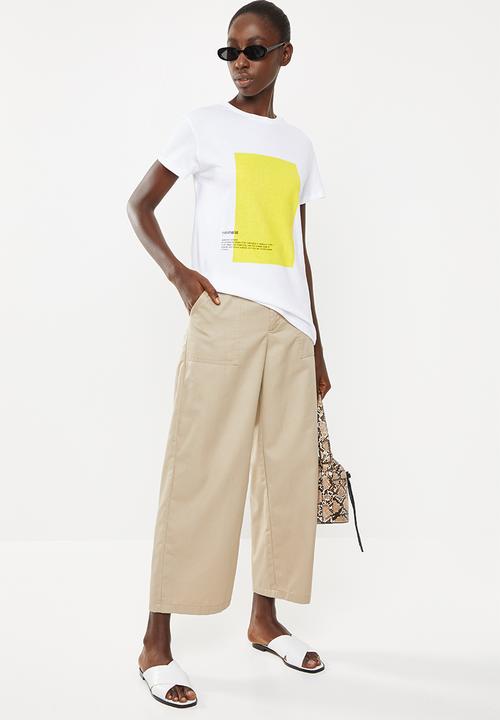Superbalist - Printed tee - white 