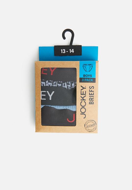 Jockey - Boys 3pack fancy boys skants