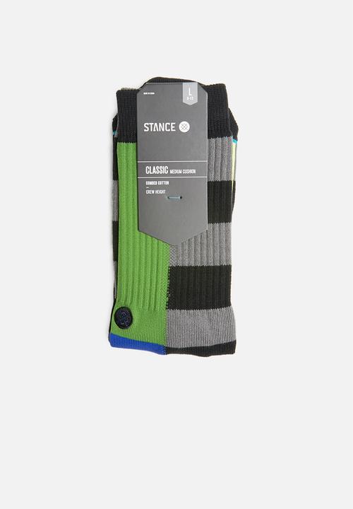 Stance Socks - Split check socks - multi