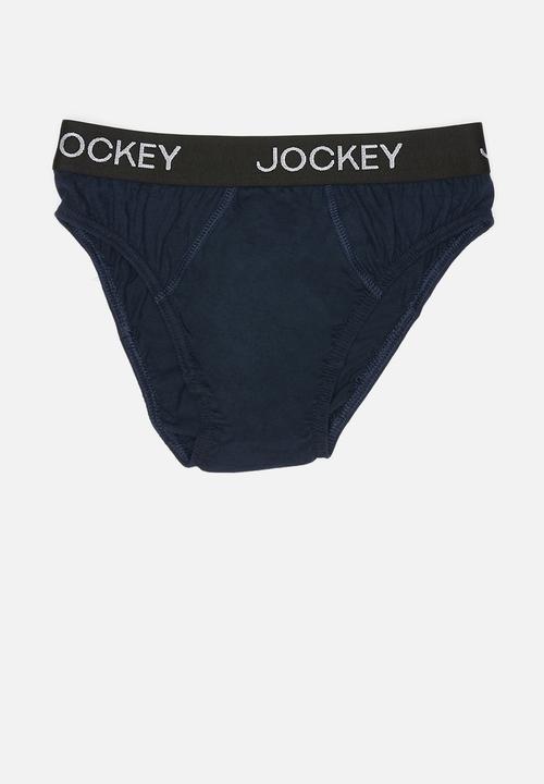 Jockey - Boys 3pack plain jockey brief