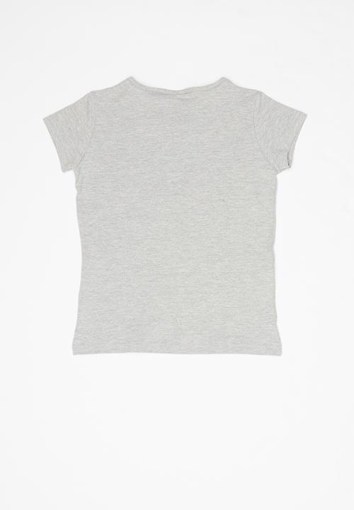 Hello Kitty - Elastane jersey top - grey