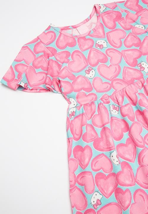 Hello Kitty - Single jersey dress - multi