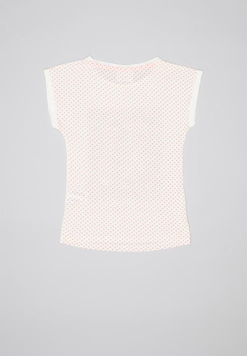 Pop Candy - Love my skates short sleeve tee - cream 