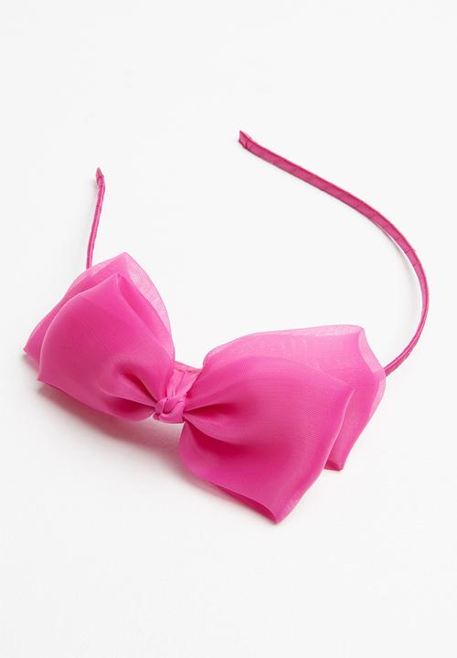 Pop Candy - Aliceband with bow - pink