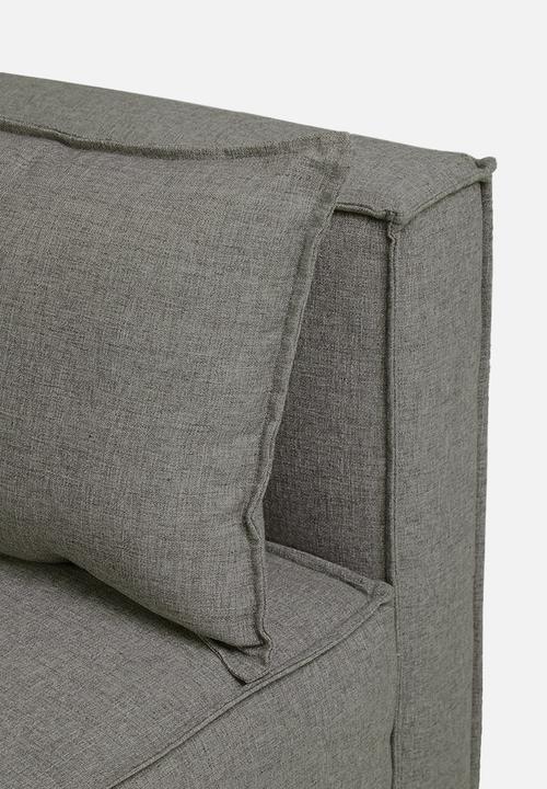 Sixth Floor - Modular single seater - dark grey