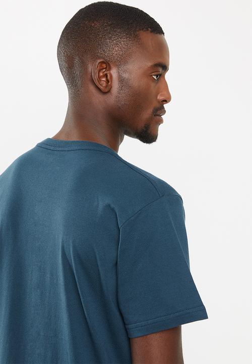 Fox - Transparent short sleeve tee - navy 