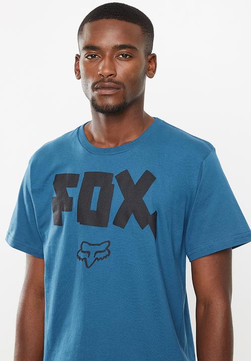 Fox - Bolt x short sleeve tee - blue