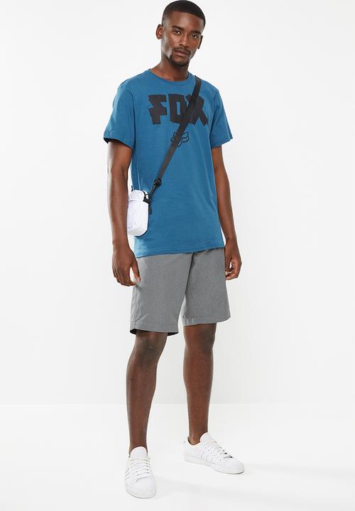 Fox - Bolt x short sleeve tee - blue