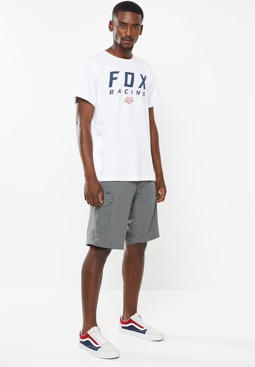 Fox - Race short sleeve tee - white