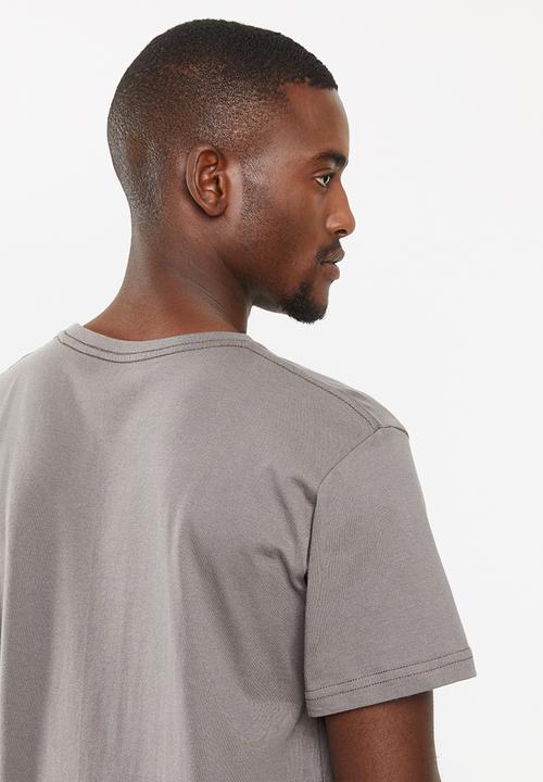 Fox - Transparent short sleeve tee - grey 
