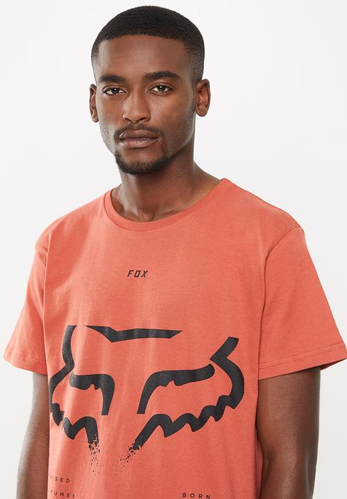 Fox - Leeward short sleeve tee - rust