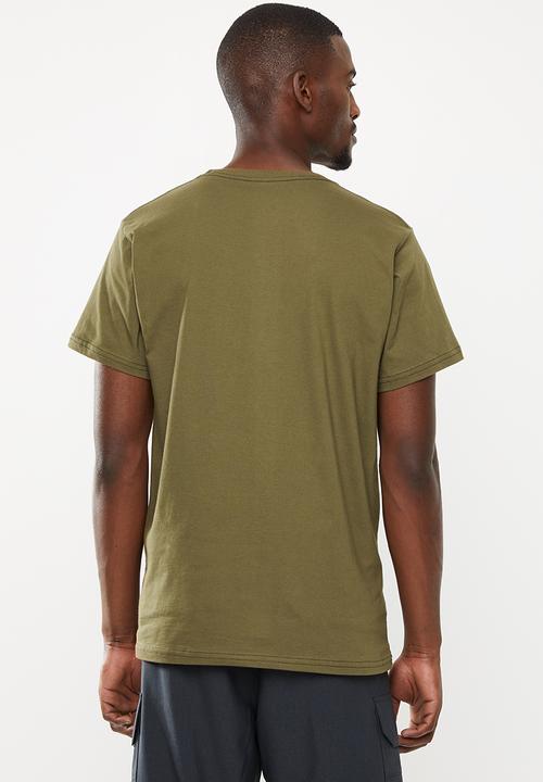 Fox - Leeward short sleeve tee - khaki