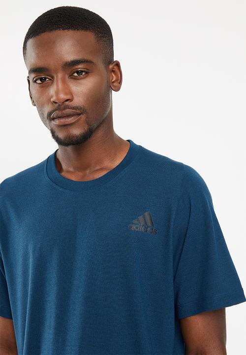 adidas Performance - Freelift sport prime heather tee - blue