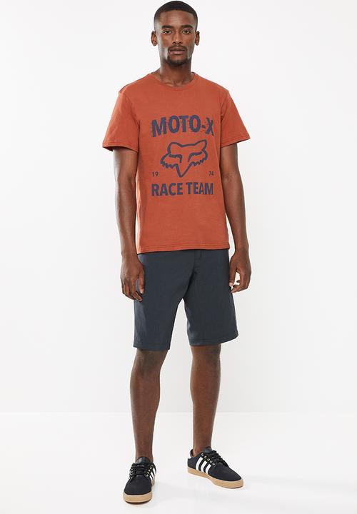 Fox - Strength short sleeve tee - rust